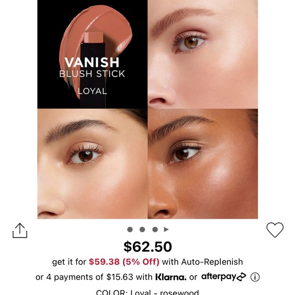 BNIB Hourglass Vanish Blush Stick (full size) shade Loyal - Picture 2 of 5